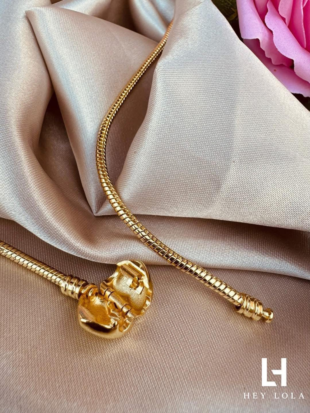 Collar de Corazón para Charms”