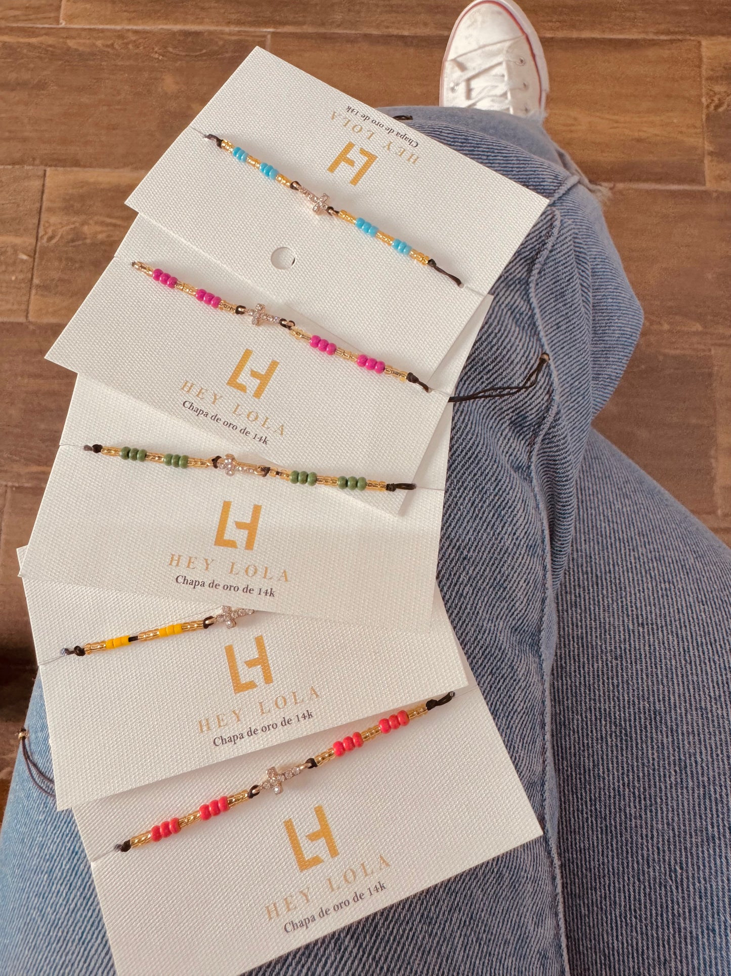 Pulsera Beads de Cruz