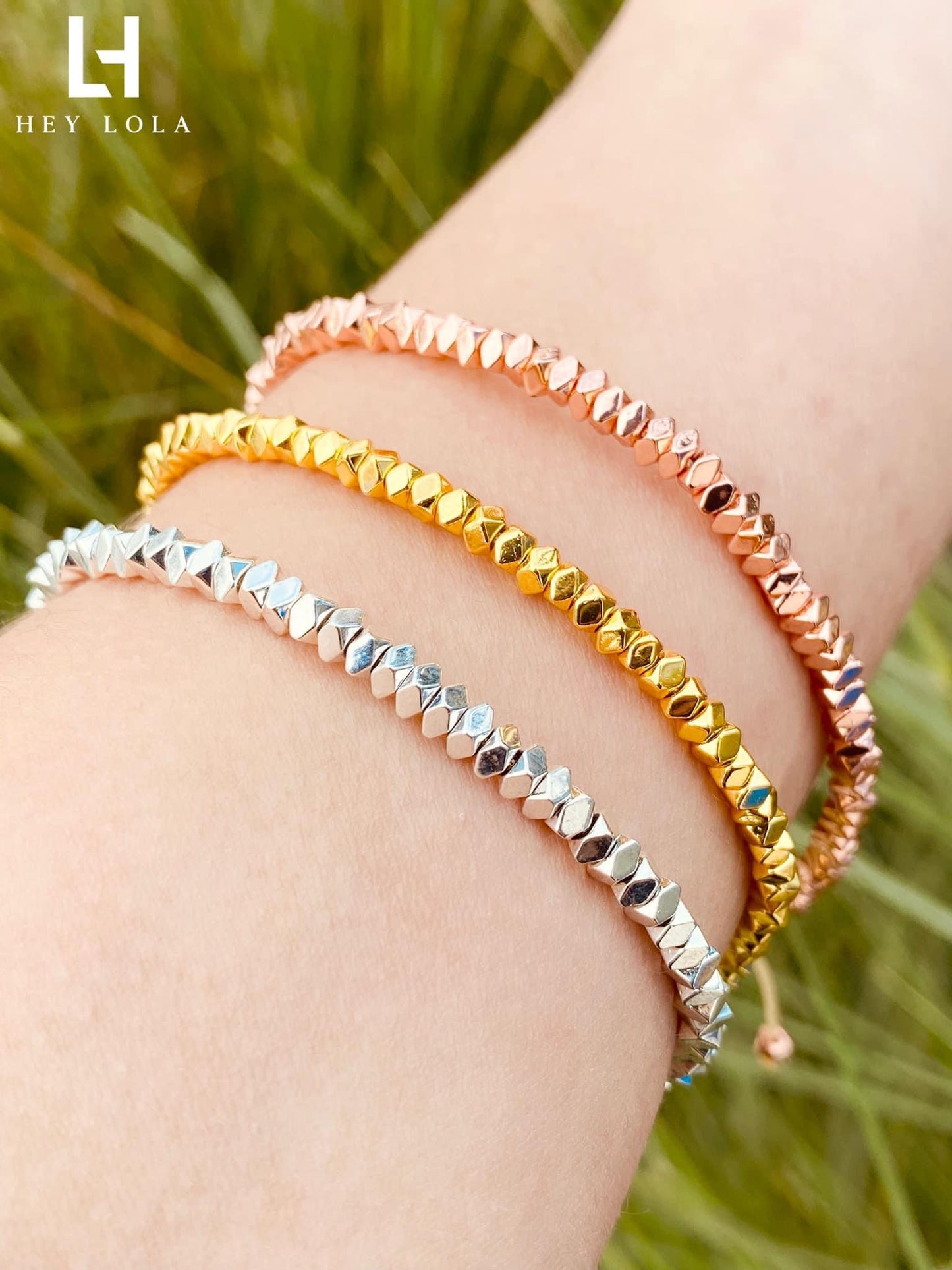 Pulseras de Picos Metálicos