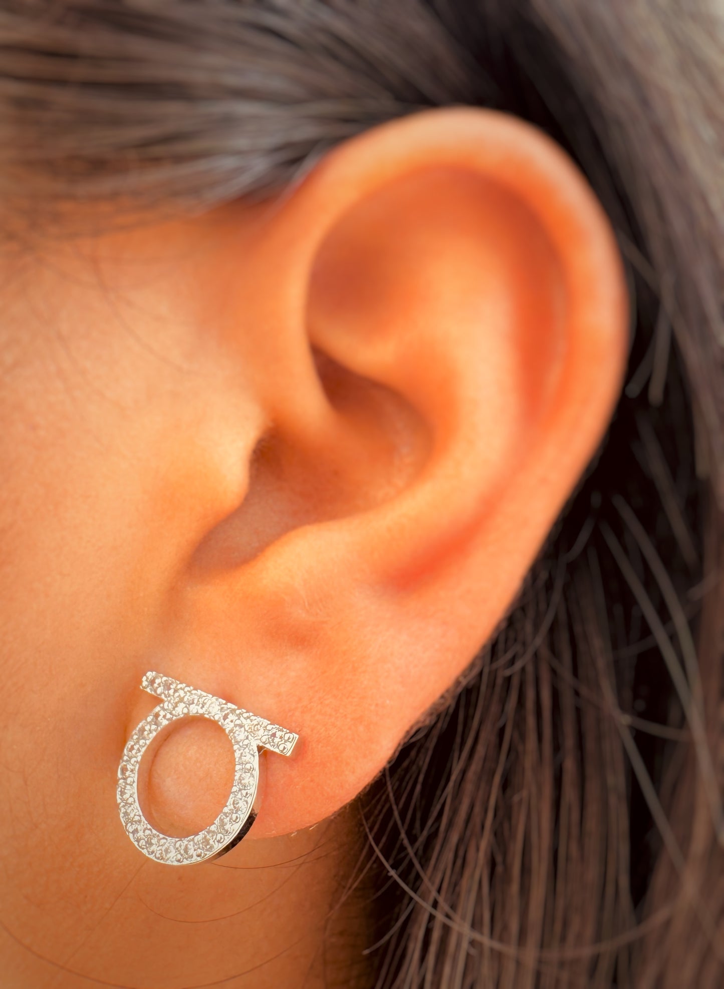 Aretes Tipo Ferragamo - Estilo Minimalista