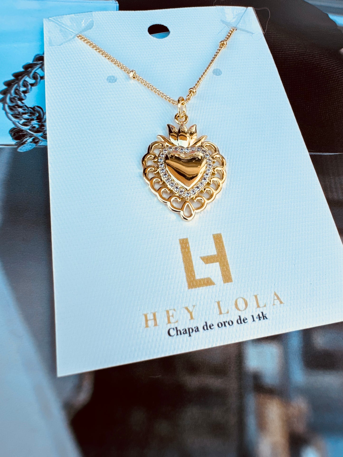 Collar Corazón Milagrito