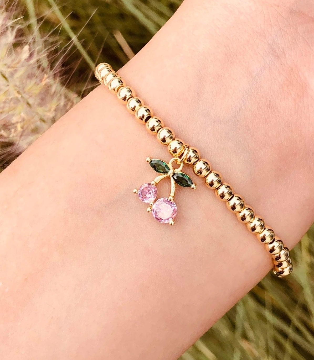 Pulsera Cherry Sparkle