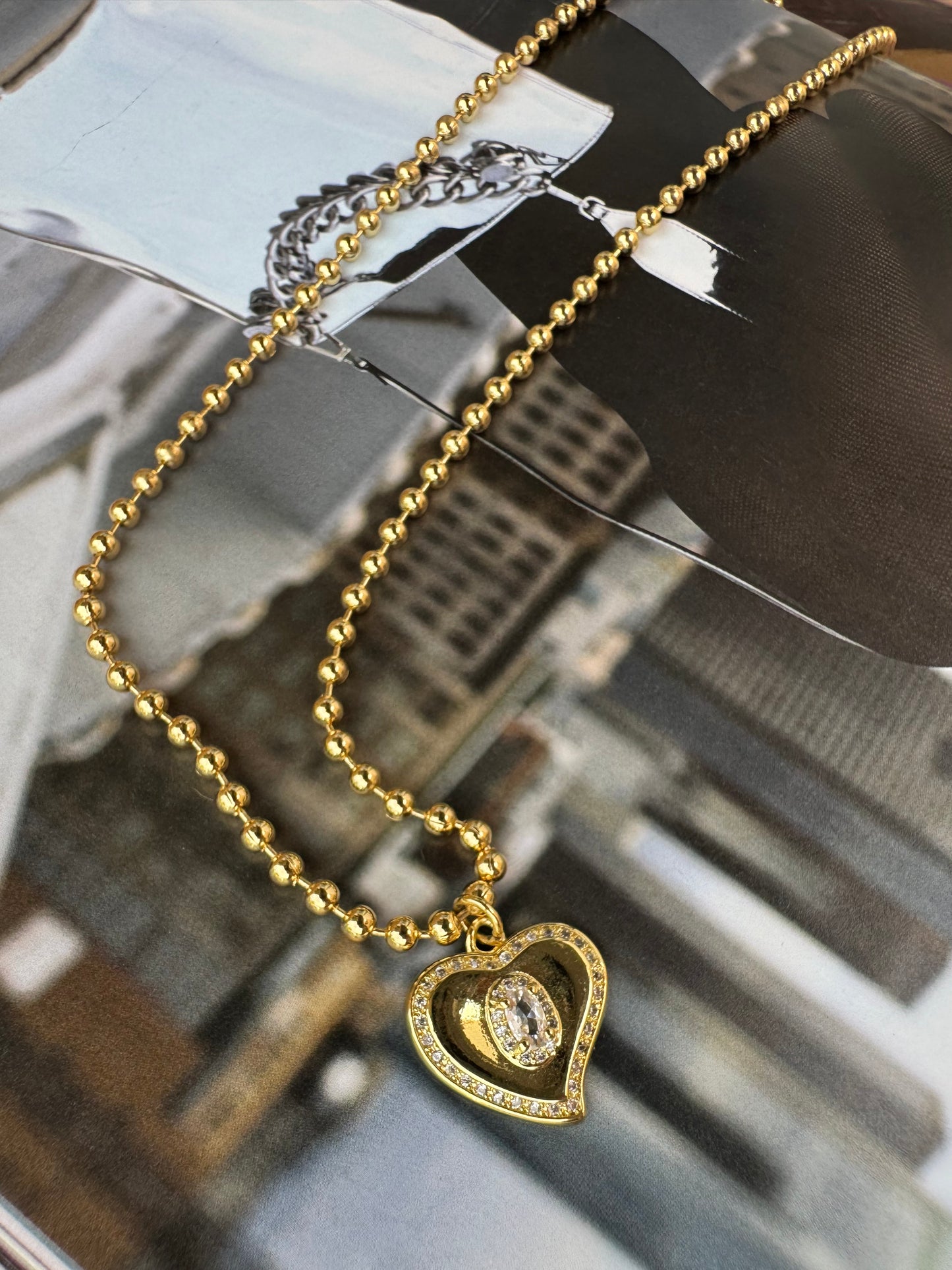 Collar Corazón de Fe