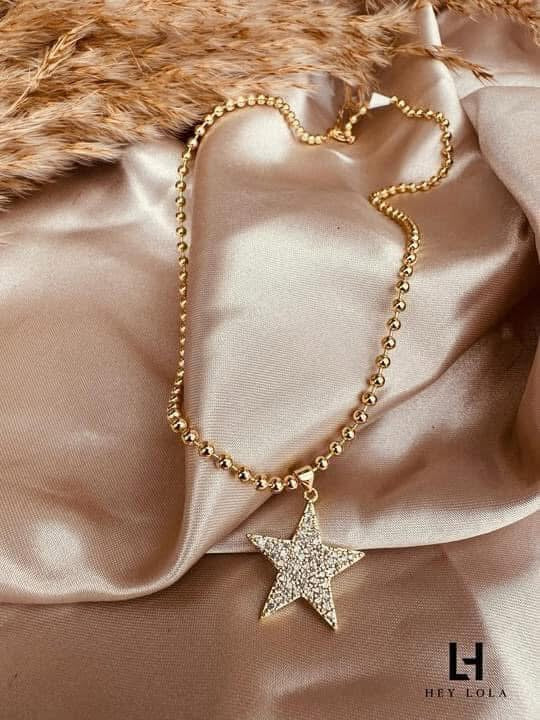 Collar Estrella Brillante / Heylola