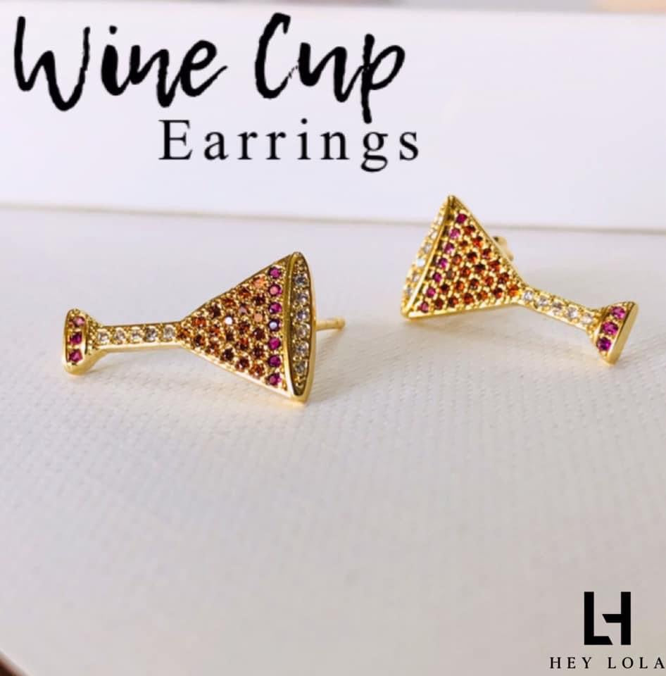 Aretes Forma de Copa