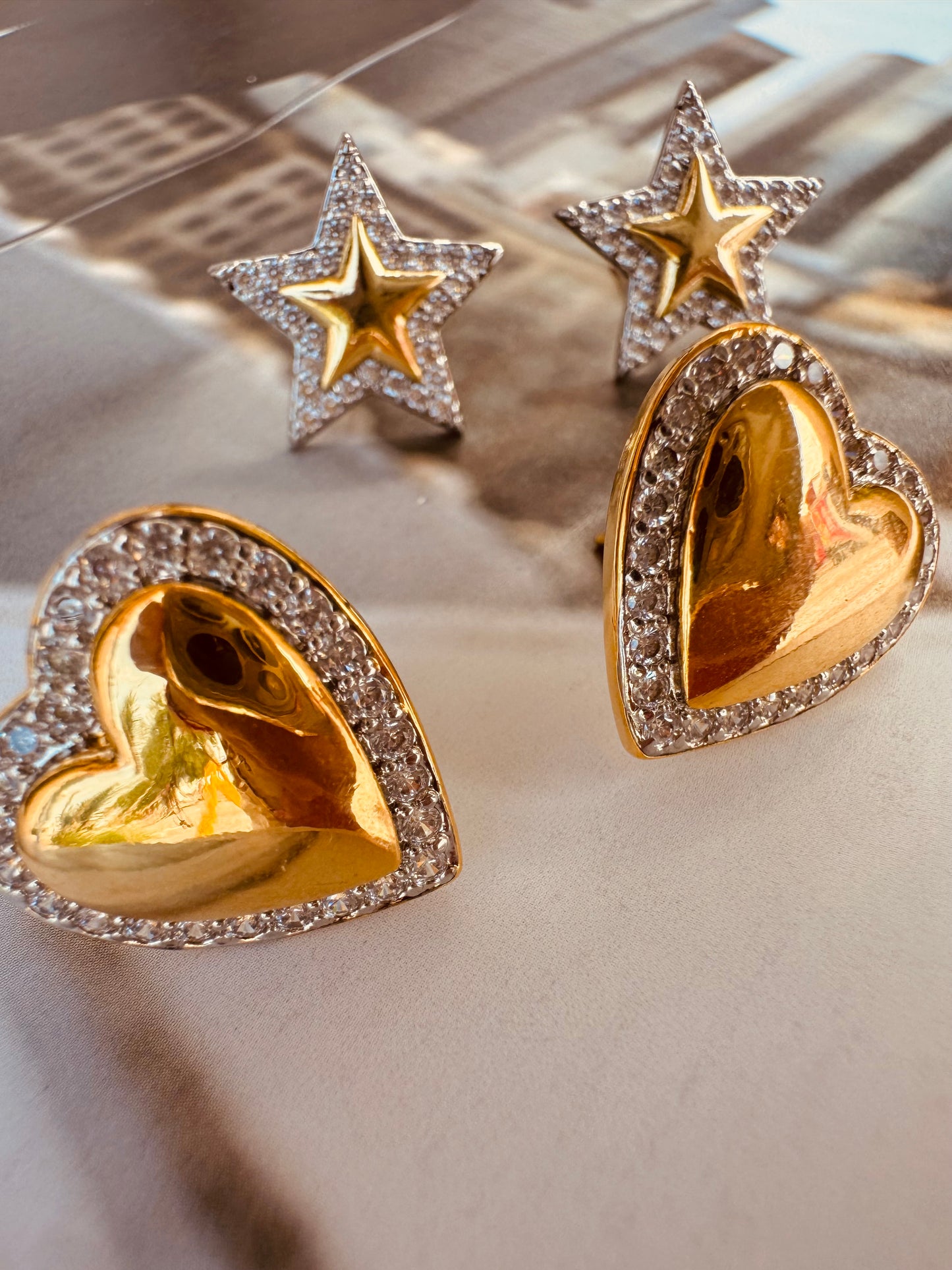 Aretes Heart Luxe