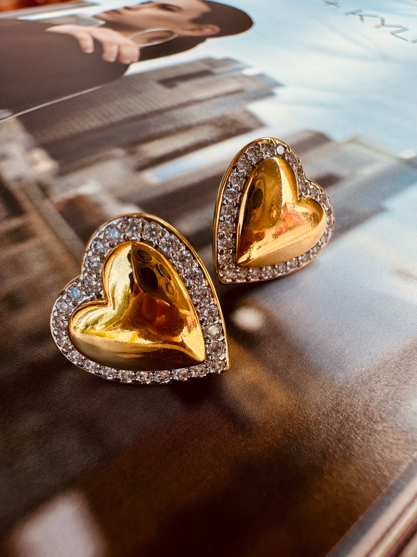 Aretes Heart Luxe