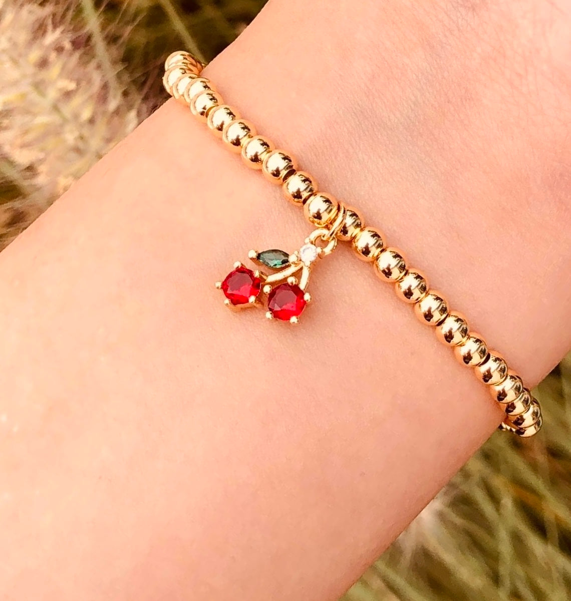 Pulsera Cherry Sparkle