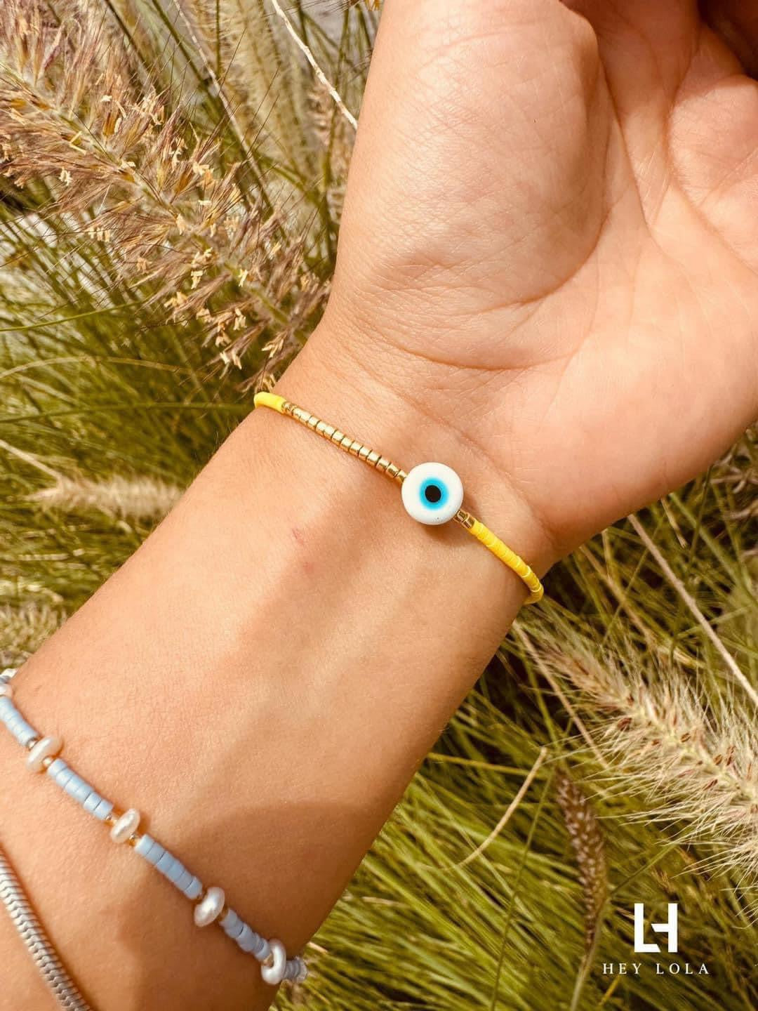Pulseras de Ojo Turco en Colores Vibrantes
