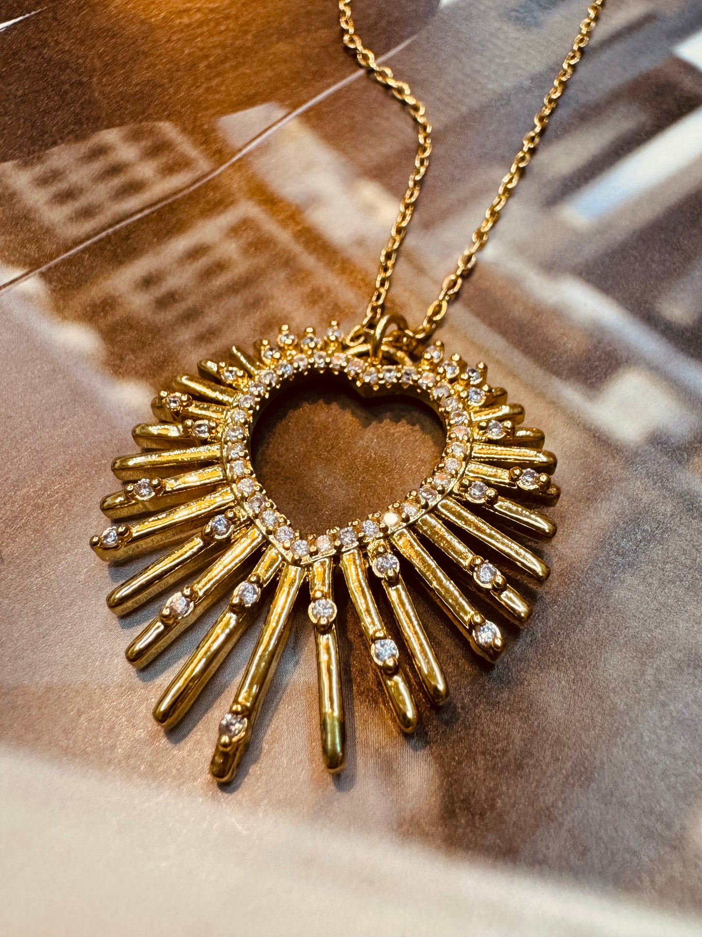 Collar Radiante Corazón