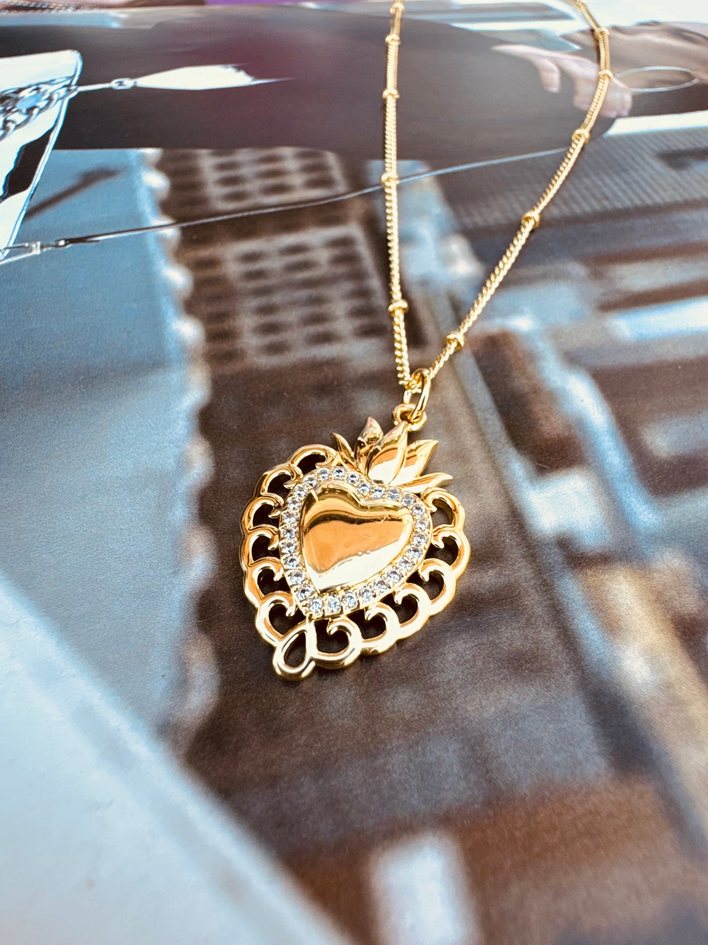 Collar Corazón Milagrito