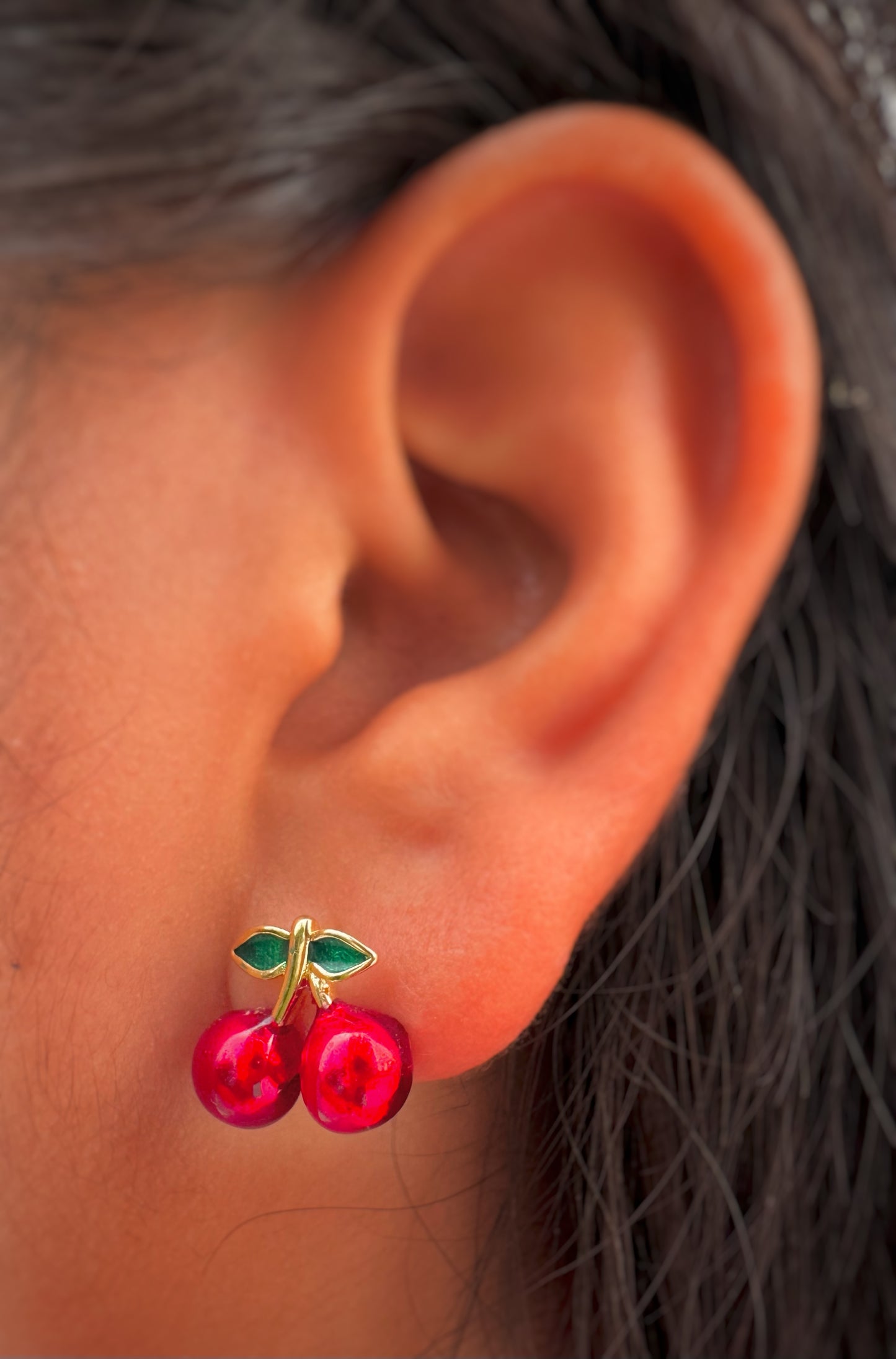 Aretes Cherry Pop