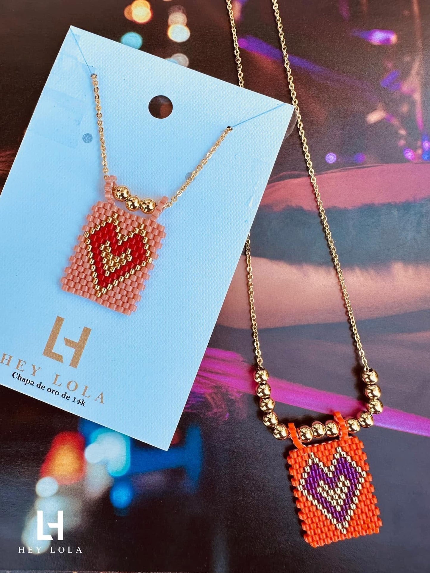 Collar Corazón Artesanal