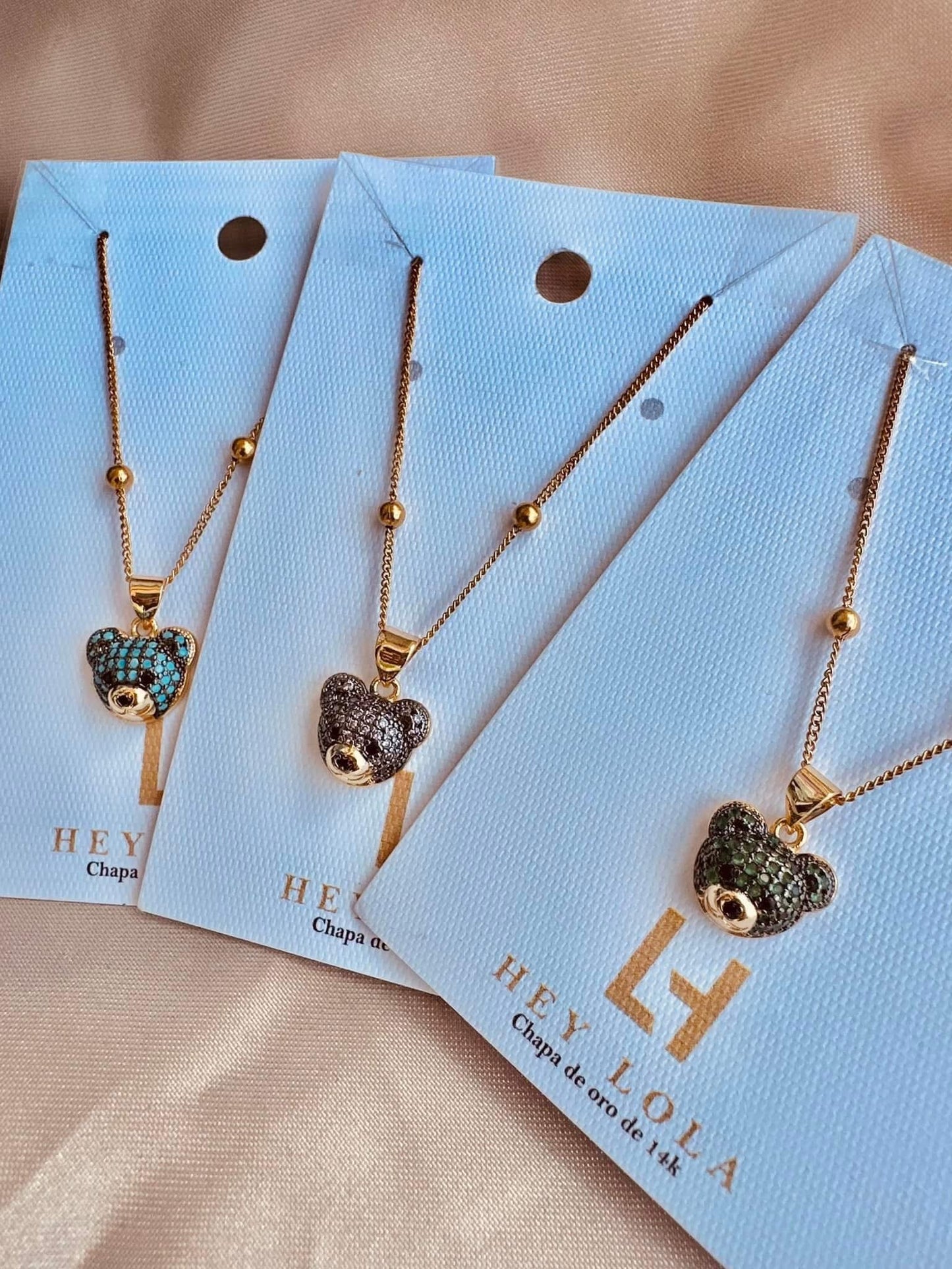 Collar Osito Love