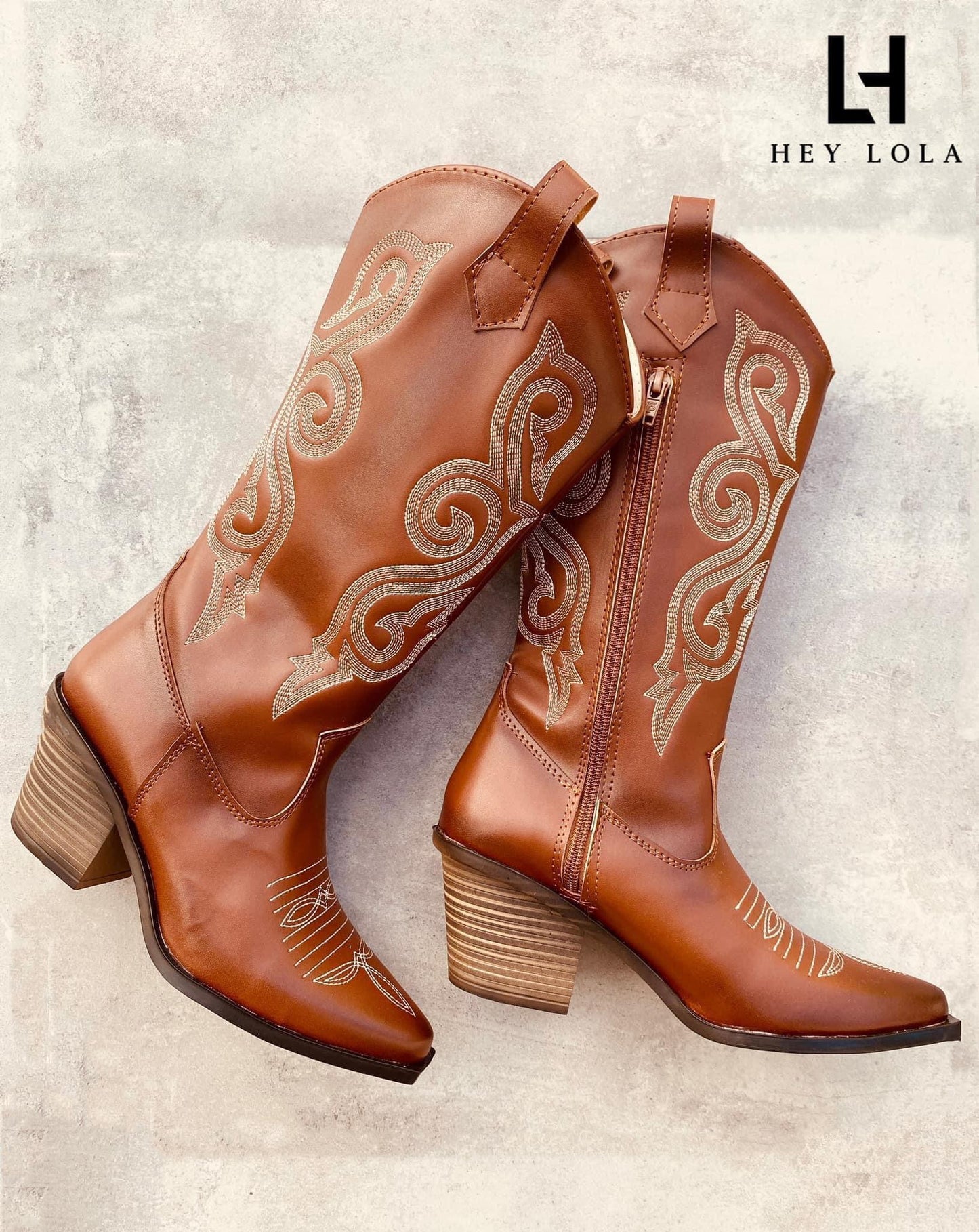 Bota Vaquera Marrón
