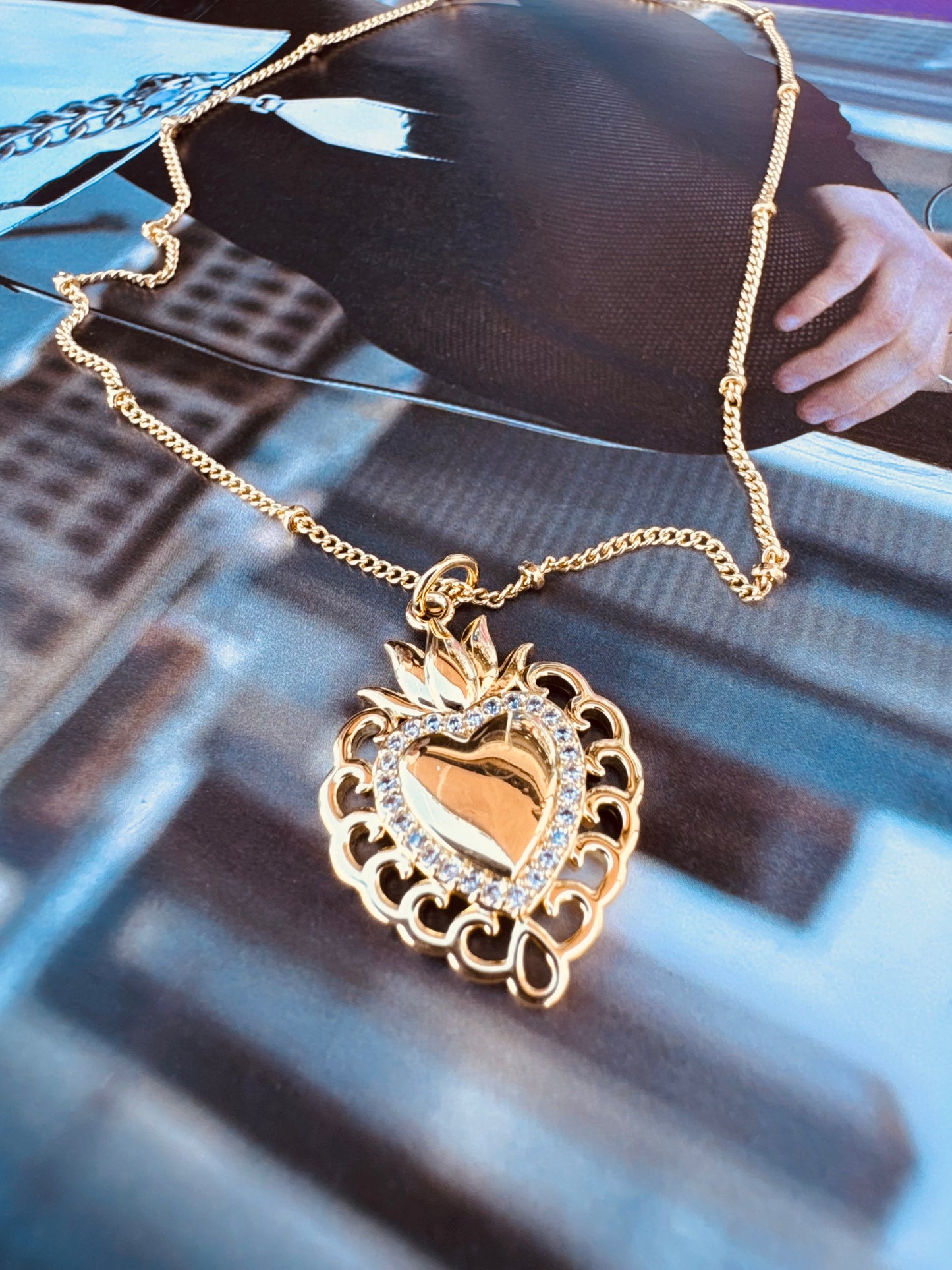 Collar Corazón Milagrito