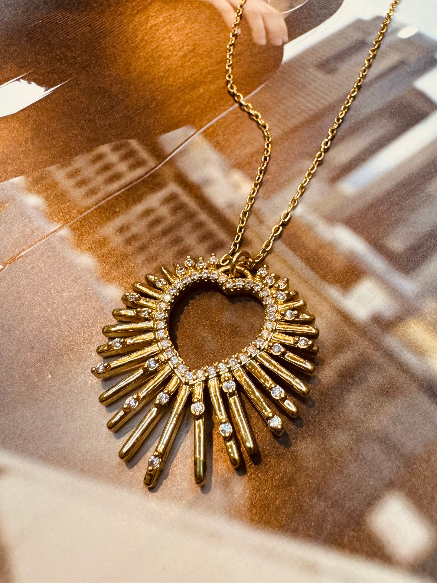 Collar Radiante Corazón