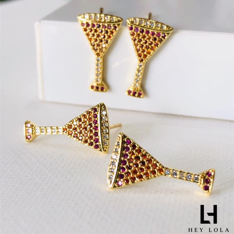 Aretes Forma de Copa