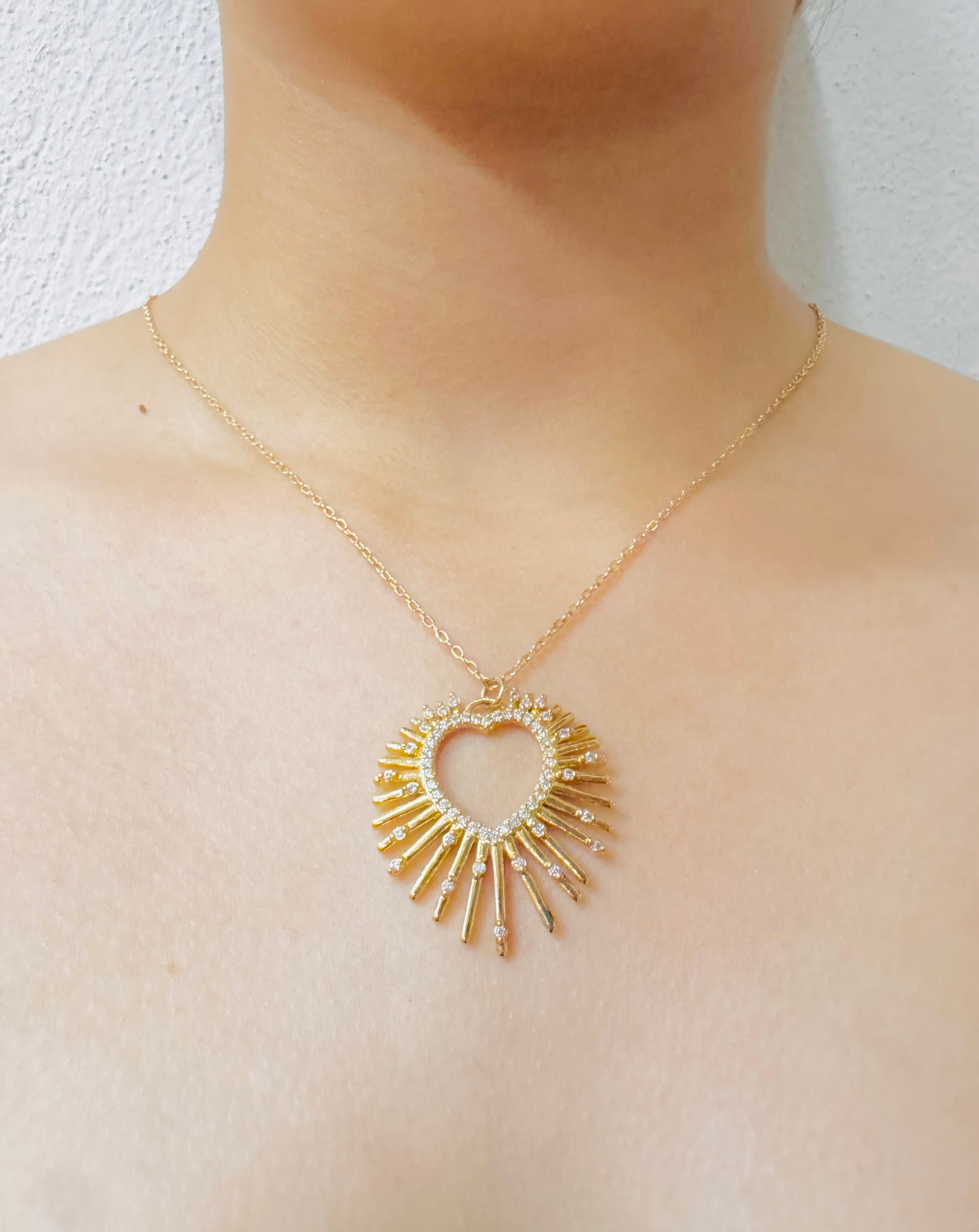 Collar Radiante Corazón