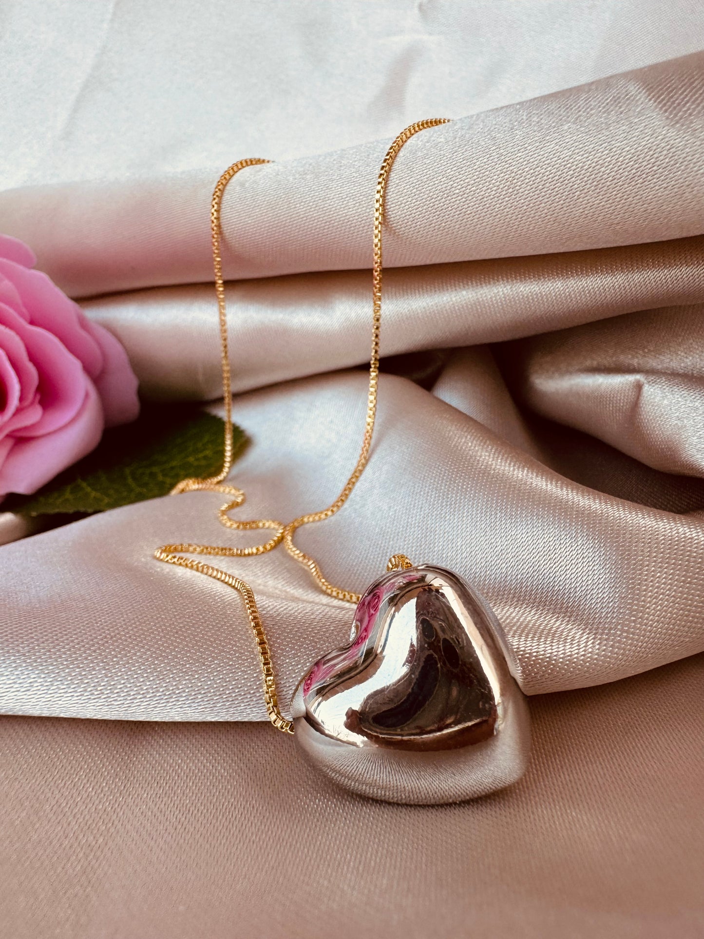 Collar Corazón Mirror