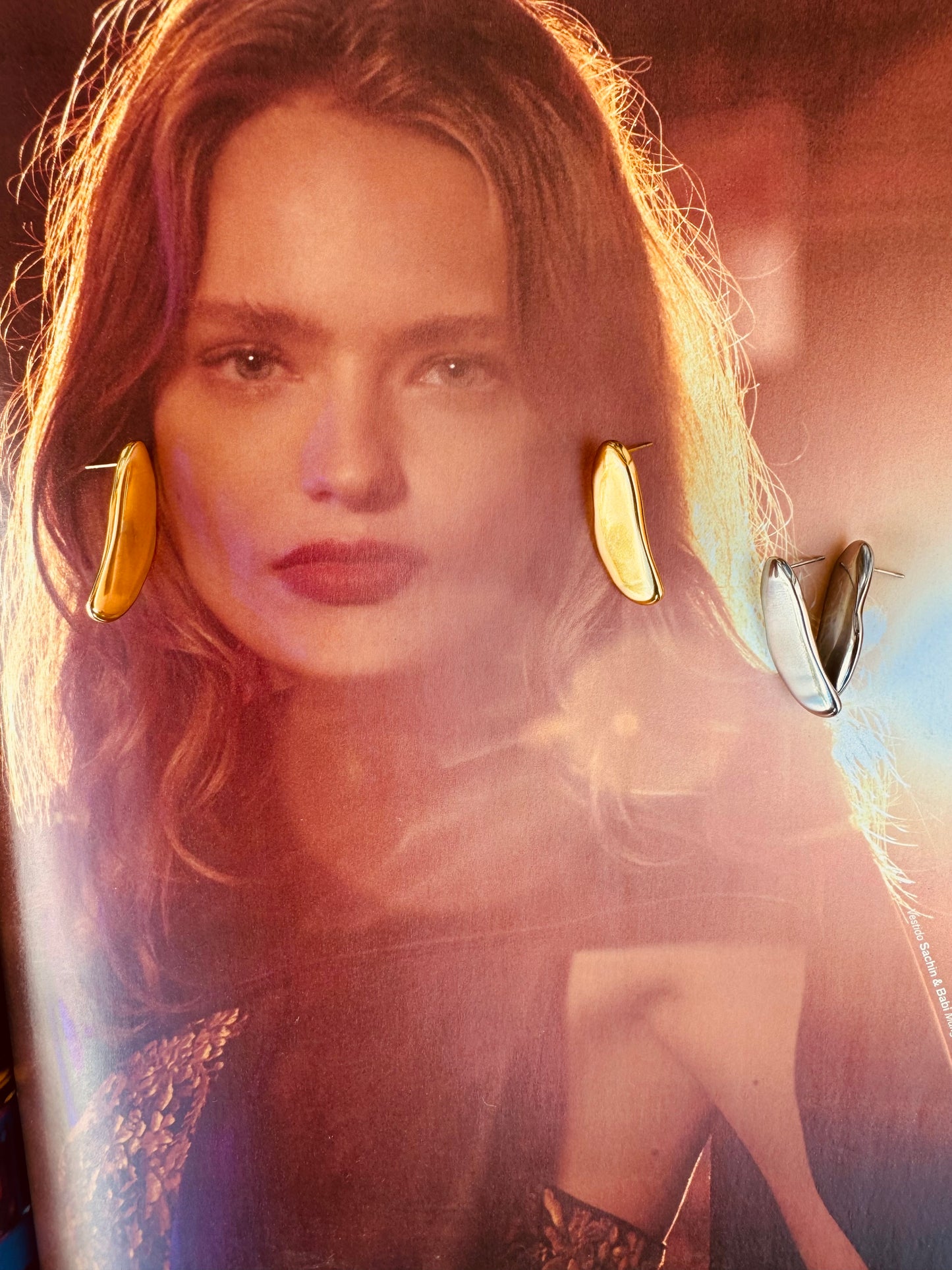 Aretes de Gota Dorados y Plateados - Heylola