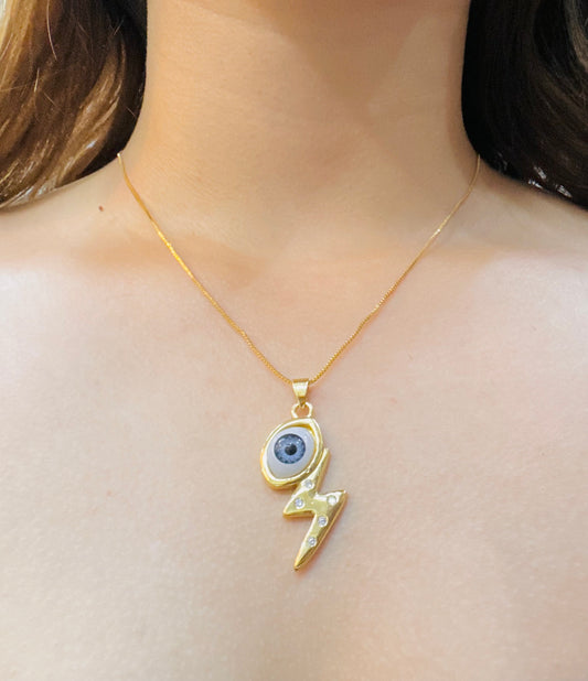 Collar Ojo Protector con Rayo