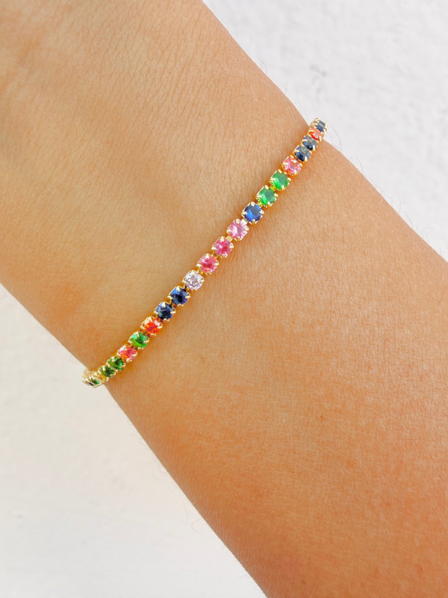 Pulsera Tennis Color
