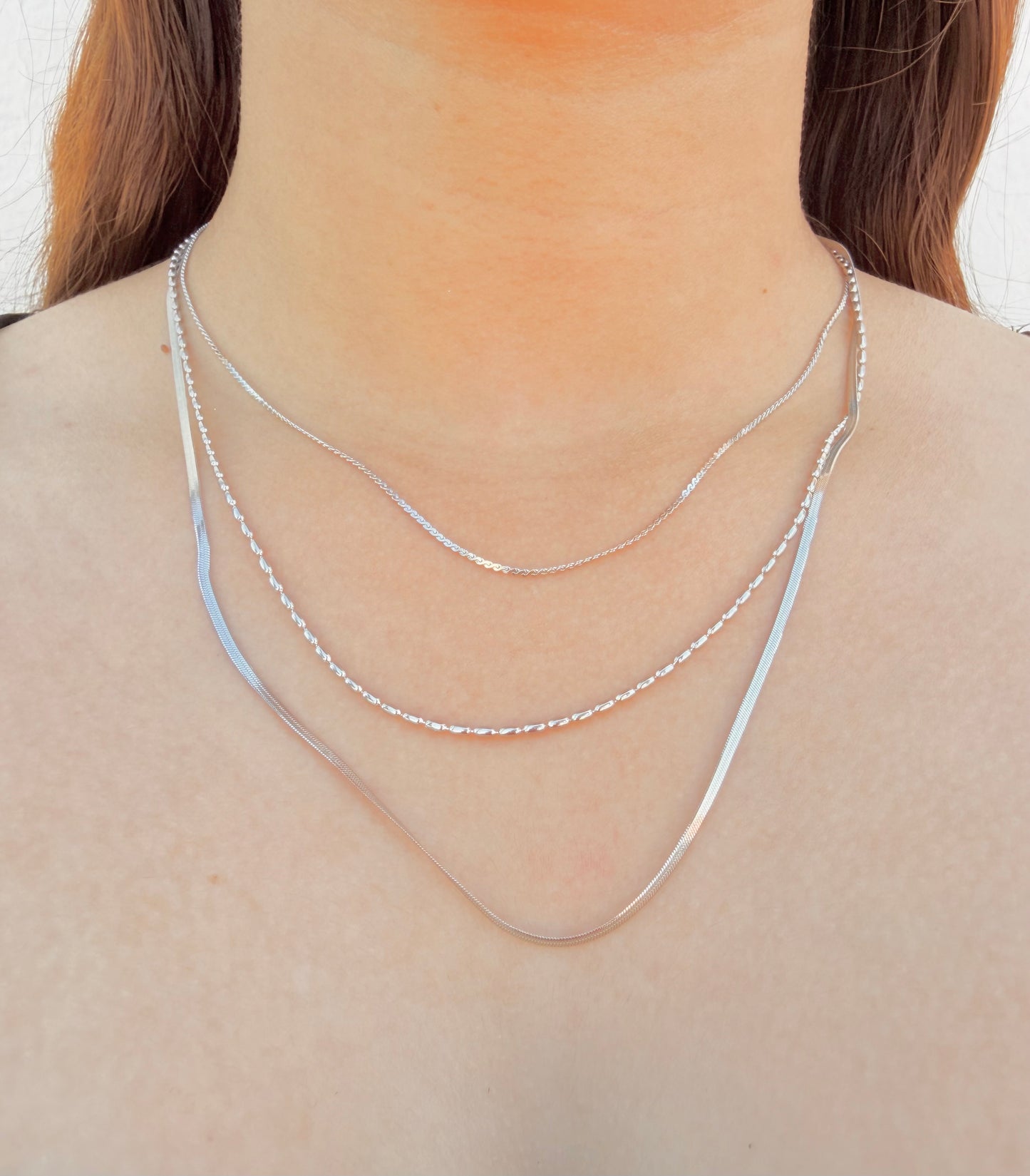 Collar Triple Cadena Essential