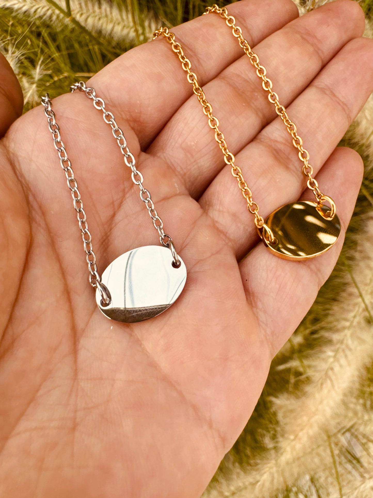 Collar Personalizable Medalla Horizontal
