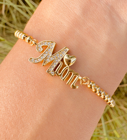 Pulsera MOM con Cristales