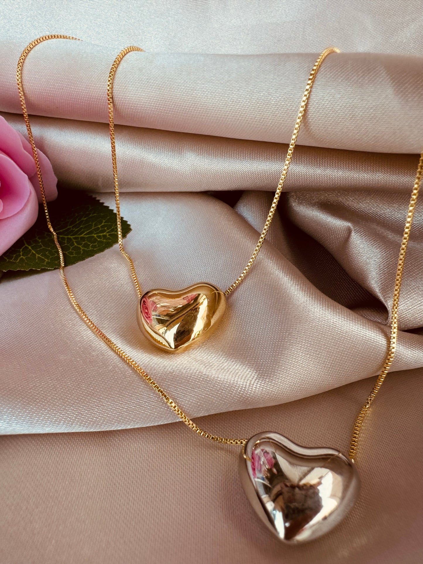 Collar Corazón Mirror