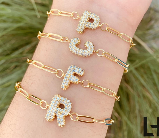 Pulseras Personalizadas Chapadas en Oro de 18K