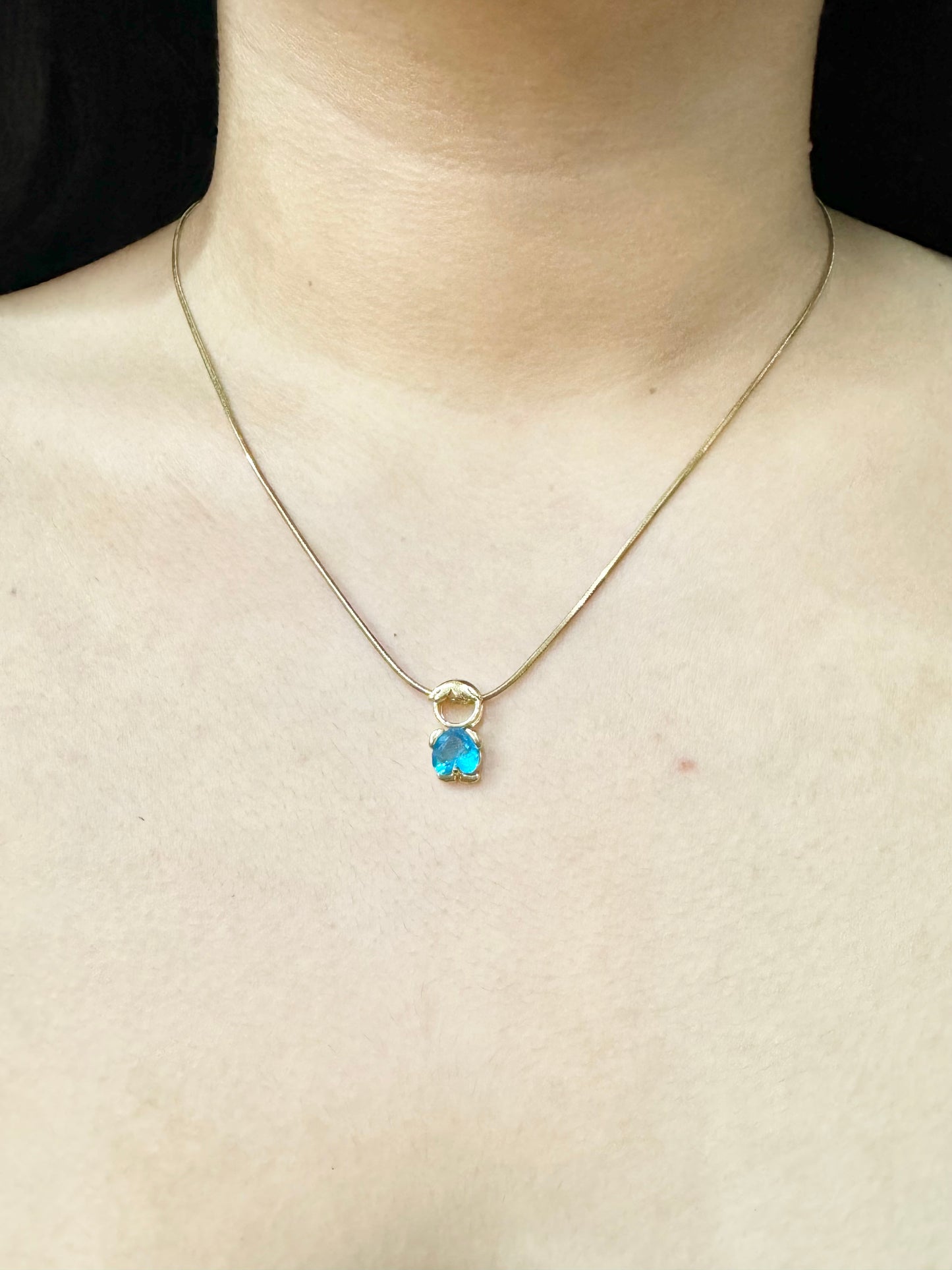 Collar con Dijes de Niños y Niña