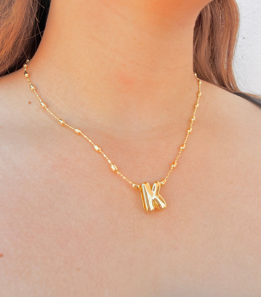 Collar de Inicial Dorada