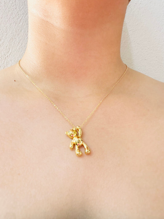 Collar Osito Gold