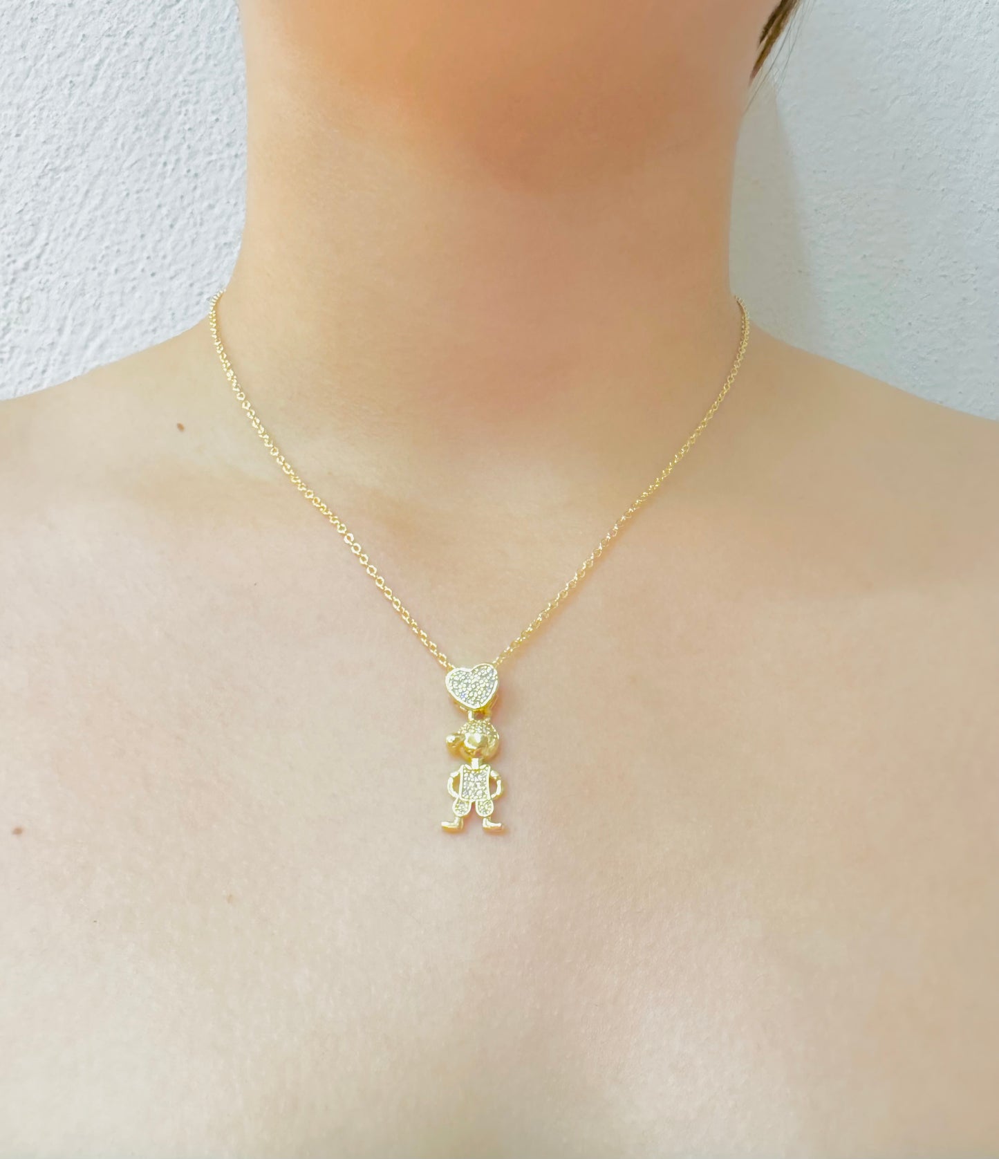 Collar Corazón con Hijito