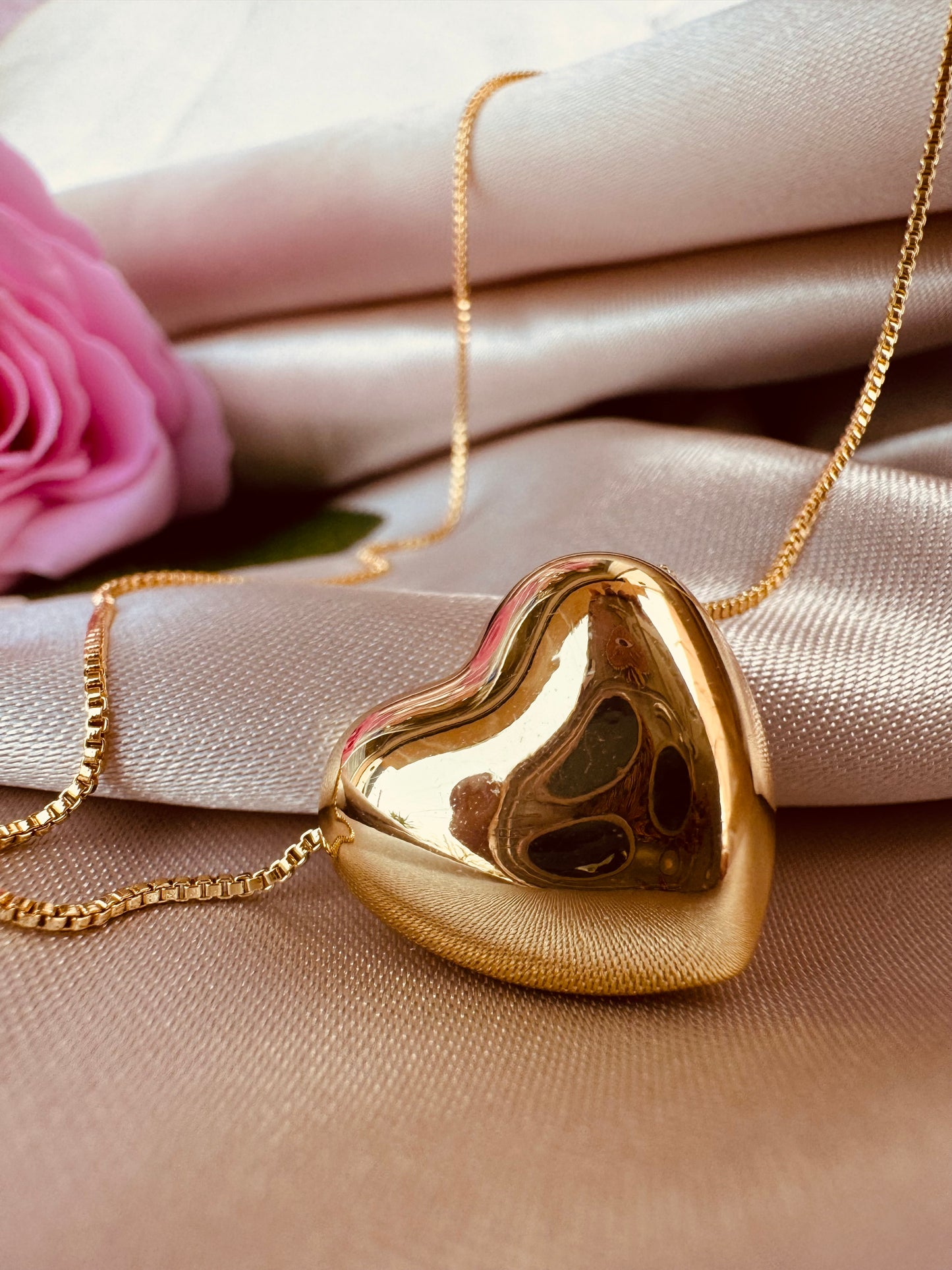 Collar Corazón Mirror