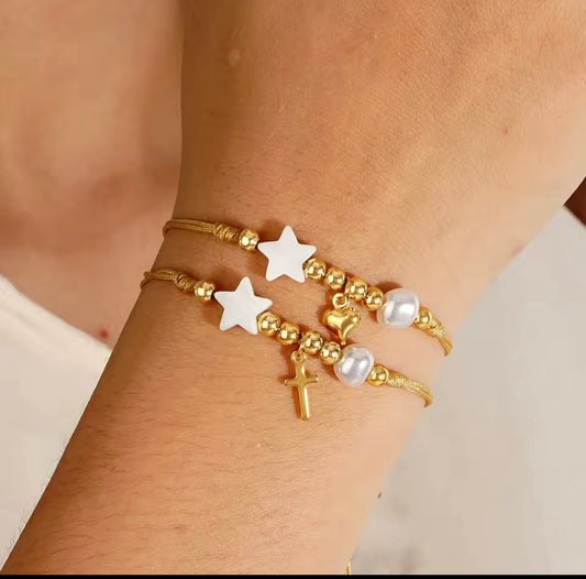 Pulsera Estrella & Fe