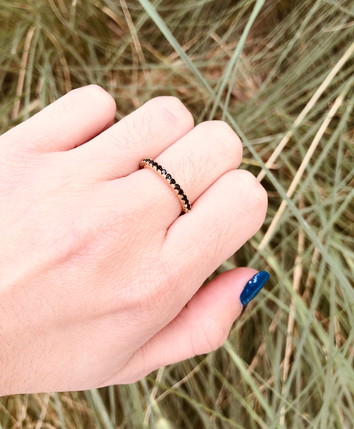 Anillos con zirconia de Colores Chapados en Oro 18K