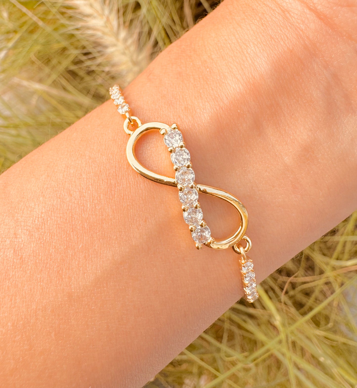 Pulseras Infinito con Cristales