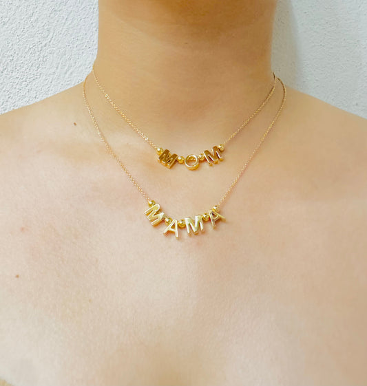 Collar MOM / MAMÁ