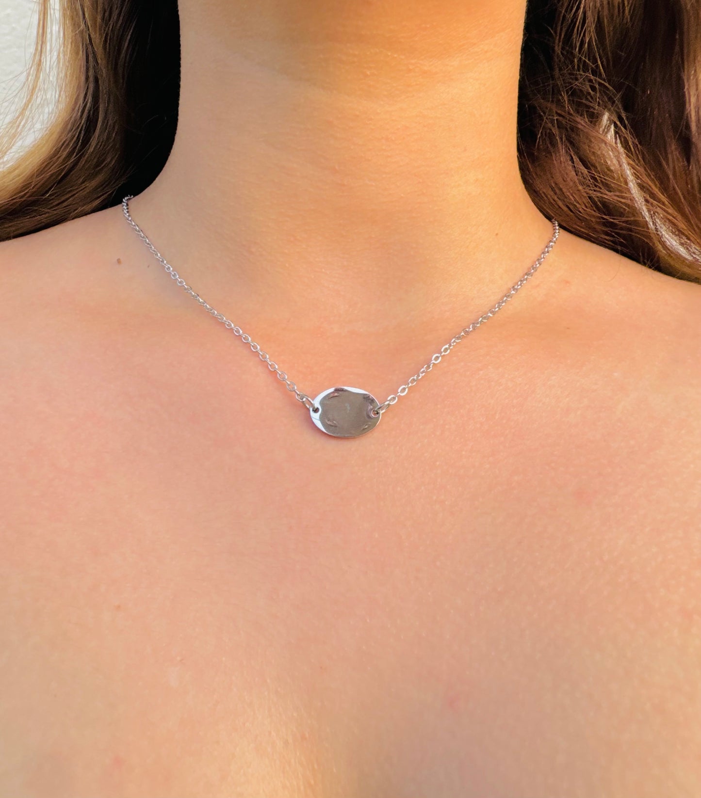 Collar Personalizable Medalla Horizontal