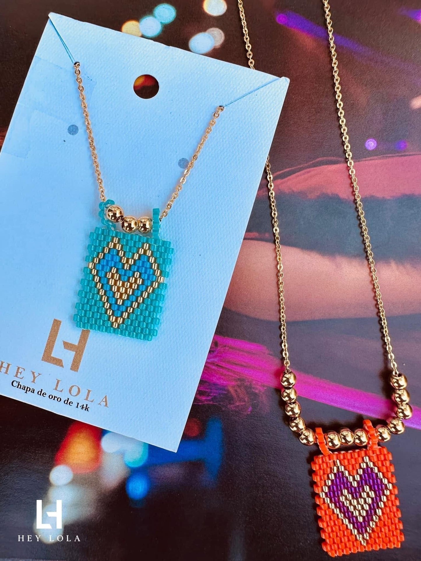Collar Corazón Artesanal