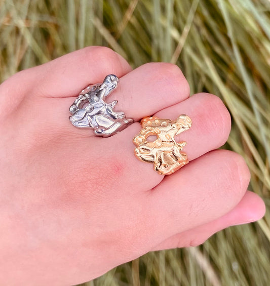 Anillo Frog Style