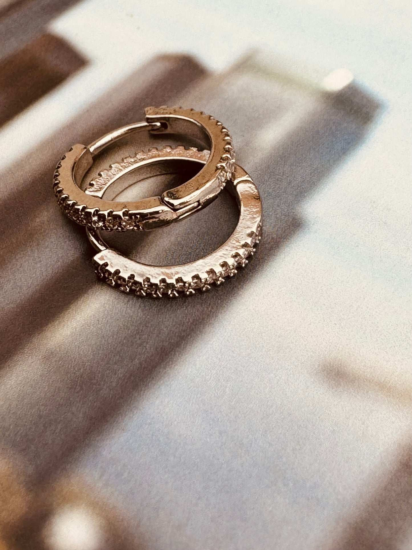 Arracadas con Detalles de Zirconias