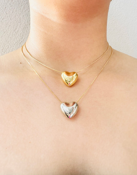 Collar Corazón Mirror