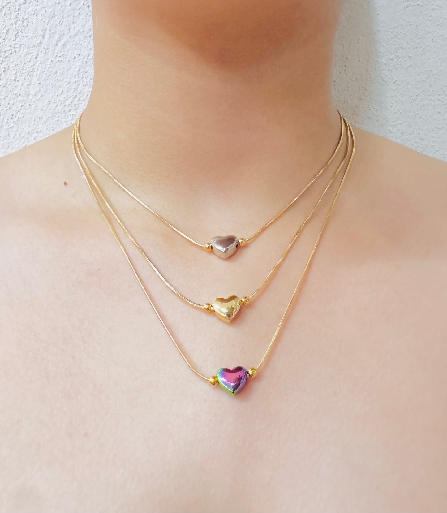 Collar Mini Heart Shine
