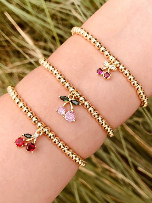 Pulsera Cherry Sparkle