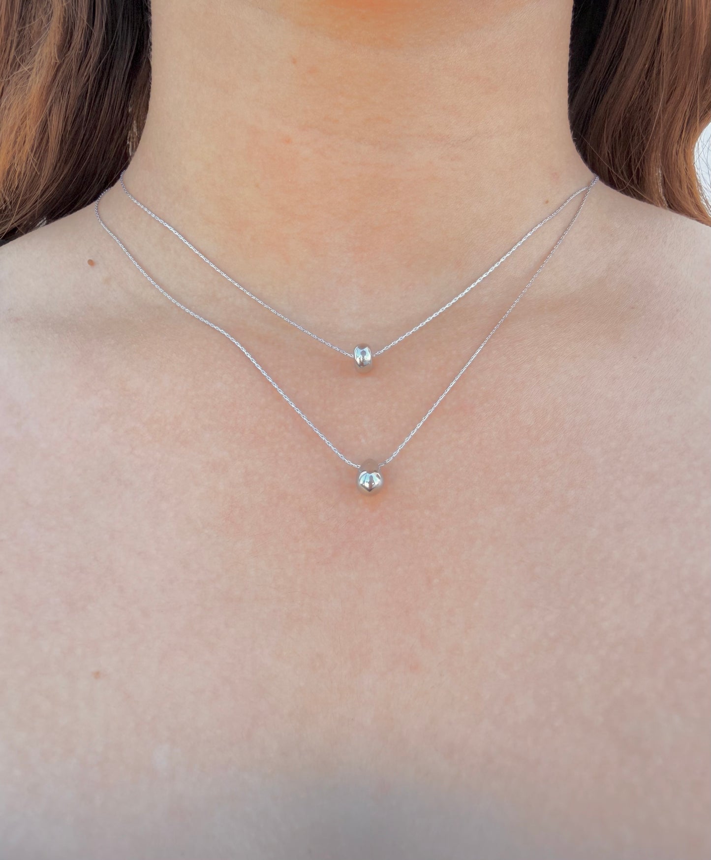 Collar Doble con Esferas