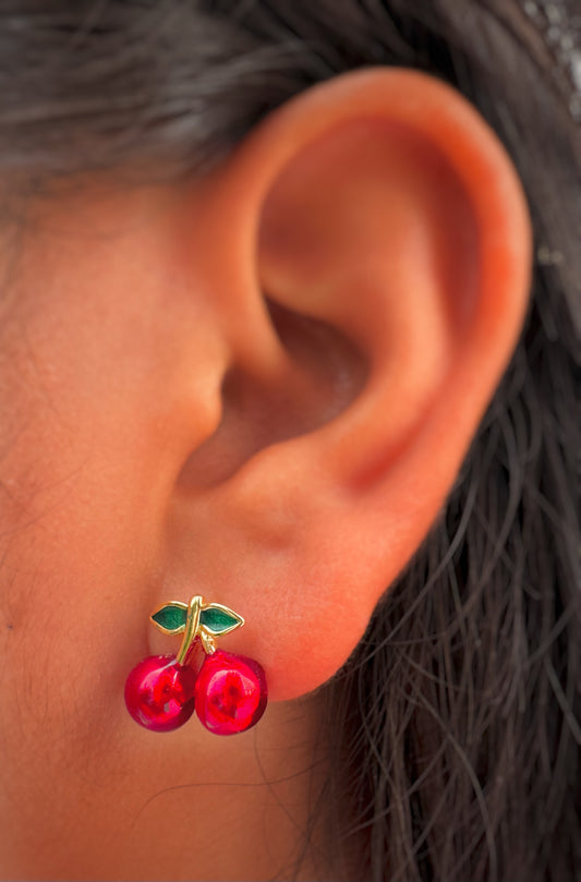 Aretes Cherry Pop